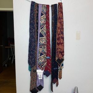 Assortment of ties.